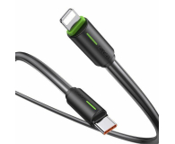 USAMS USB-C/Lightning 1m 30W czarny/black - 1471722 - zdjęcie 1